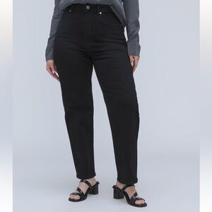 NEW Everlane Black The Curvy Way-High Jean